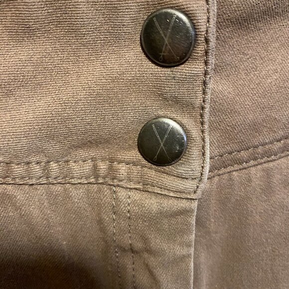 Goode Rider Vogue Jean Breeches | Size 30R | Brown Full Seat Silicone Grip - Picture 10 of 12